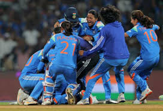 Women World Cup Final 2025 : भारतीय महिलाओं ने ऑस्ट्रेलिया का सपना चकनाचूर किया Women World Cup Final 2025 : भारतीय महिलाओं ने ऑस्ट्रेलिया का सपना चकनाचूर किया