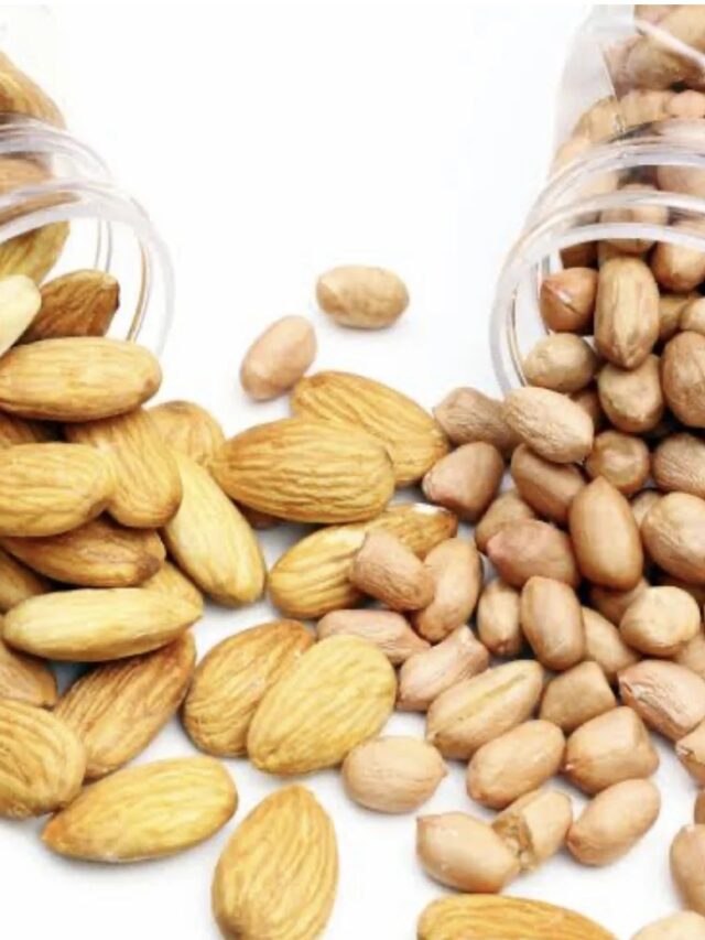 Peanuts vs Almonds: किसमें ज़्यादा प्रोटीन होता है?