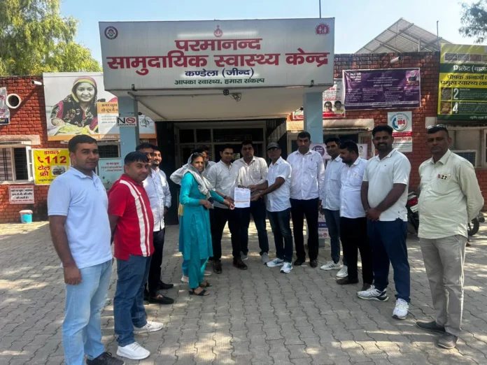Jind News : बहुउद्देश्यीय स्वास्थ्य कर्मचारी एसोसिएशन ने मांगों को लेकर सौंपा ज्ञापन