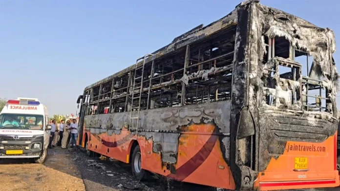 Rajasthan Bus Fire