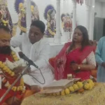 Faridabad News : श्री गोपाल मंदिर ट्रस्ट ने 47 वे राम कथा वार्षिकोत्सव पर मनाया राम जन्म उत्सव