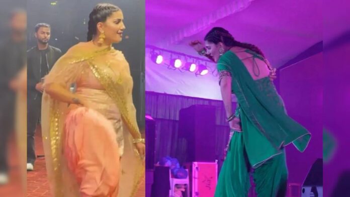 Sapna Choudhary Dance : सपना चौधरी ने 'इंग्लिश मीडियम' गाने पर मचाया तहलका, डांस देखते ही उड़ने लगे नोट, भीड़ हुई बेकाबू