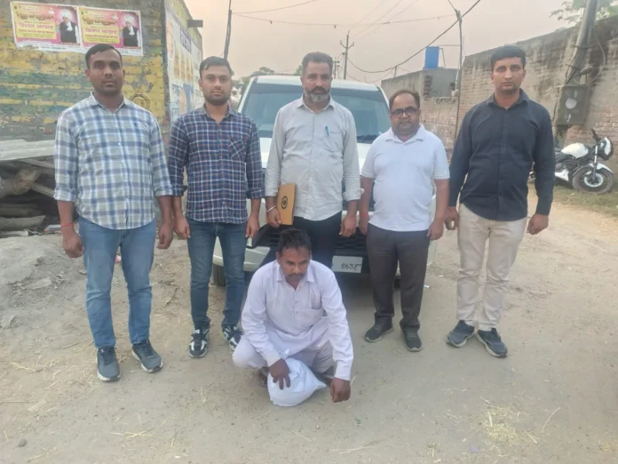 A drug trafficker has been arrested with 1 kilo and 530 grams of poppy husk. Jind News : एक किलो 530 ग्राम चूरा पोस्त सहित नशा तस्कर गिरफ्तार