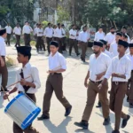 Faridabad News : राष्ट्रीय स्वयंसेवक संघ का शताब्दी वर्ष विजयादशमी उत्सव संपन्न