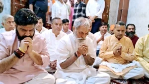 Sanskrit Bhawan : राज्यसभा सांसद कार्तिकेय शर्मा ने पंडित केदारनाथ शर्मा संस्कृत भवन (एआई) की रखी आधारशीला