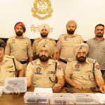 Punjab Crime News : फिरोजपुर में अंतरराष्ट्रीय हथियार तस्करी गिरोह का भंडाफोड़