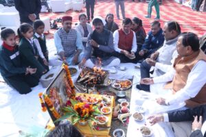 Geeta Jayanti 2025 : पानीपत में गूँजा गीता का स्वर : श्लोक, शंखनाद और संस्कृति का संगम