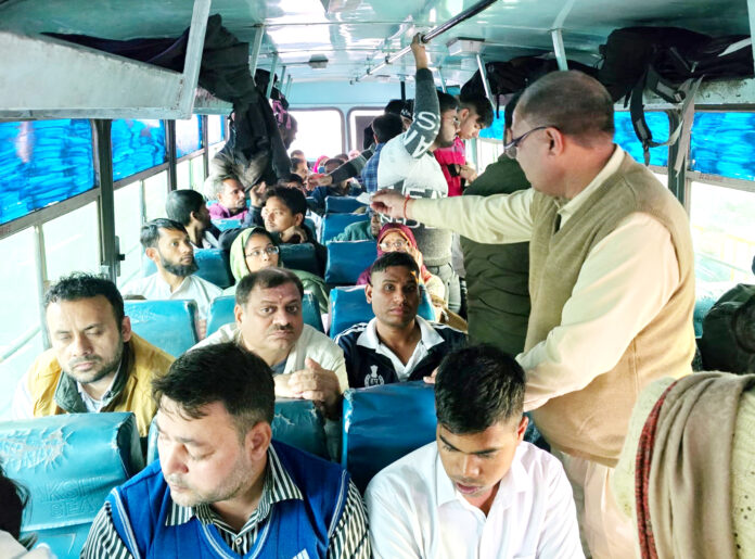 Haryana Roadways Department की फ्लाइंग टीम ने करीब दो दर्जन बसों में की ताबड़तोड़ छापेमारी