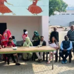 A camp was organised in Kari Aadu for free health check-up and treatment of the people.