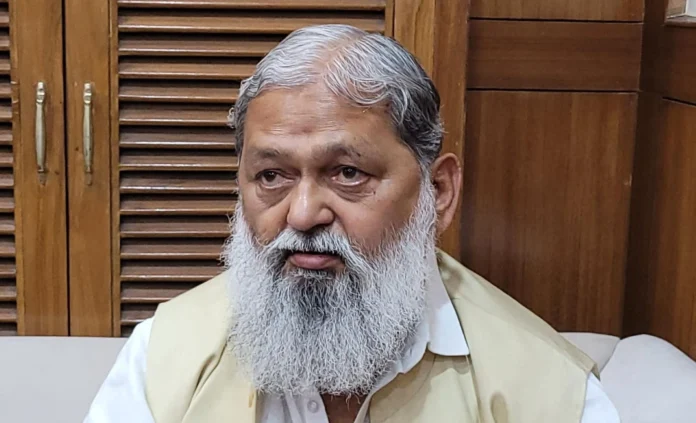 Minister Anil Vij कांग्रेस की आपसी गुटबाजी पर बोले - कांग्रेस ने कभी भी प्रजातांत्रिक व्यवस्था में विश्वास नहीं किया