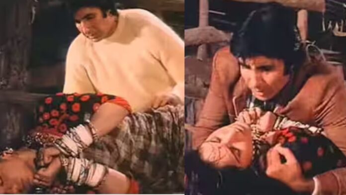 Amitabh Bachchan intimate Scenes: 21 साल छोटी हीरोइन संग अमिताभ बच्चन के इंटीमेट सीन्स से मचा तूफान, शूट के बाद शर्म से लाल पड़ गई एक्ट्रेस