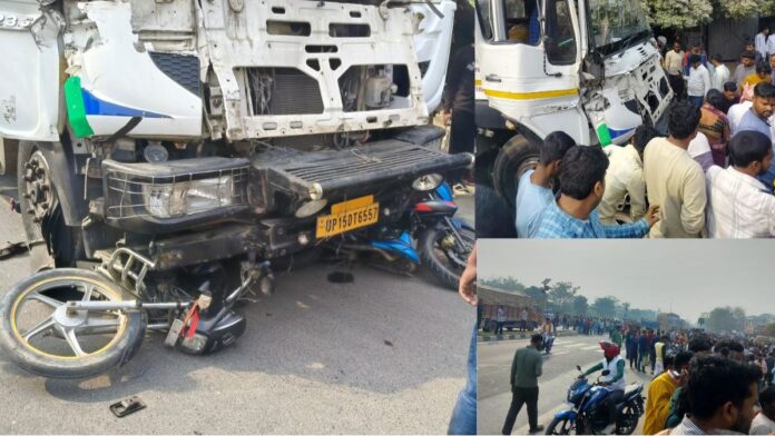 Bihar Road Accident: बिहार में तबाही का मंजर, तेज रफ्तार ट्रक ने कुचले लोग; 5 की मौत