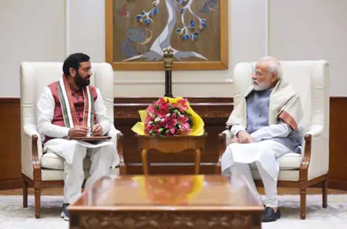 CM Nayab Saini And PM Narendra Modi Meeting: हरियाणा के सीएम नायब सैनी ने पीएम मोदी से की मुलाकात