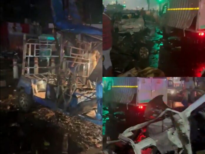 Car Blast In Delhi : बड़े धमाके से दहला दिल्ली : लाल किले के पास खड़ी कार में विस्फोट, 9 लोगों की मौके पर मौत