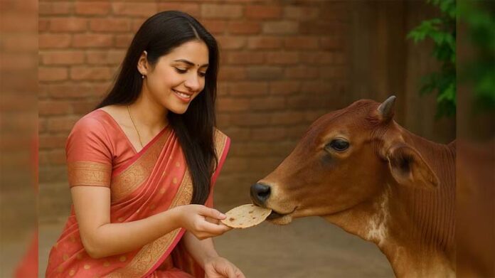 Cow Puja: जानें रोजाना गाय को रोटी खिलाने के फायदे Cow Puja: जानें रोजाना गाय को रोटी खिलाने के फायदे