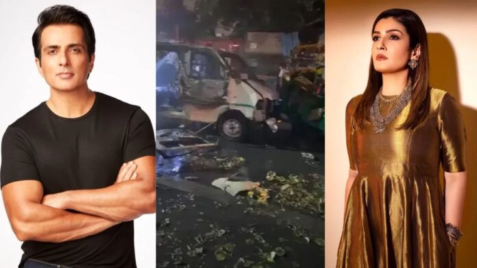 Delhi Car Blast: धमाके ने हिला दिया देश, रवीना से सोनू सूद तक सितारों ने जताई गहरी चिंता