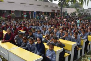 Education Minister Mahipal Dhanda ने राजकीय मॉडल संस्कृति स्कूल में किया कोचिंग क्लासेज, लैंग्वेज लैब व लाइब्रेरी का शुभारंभ