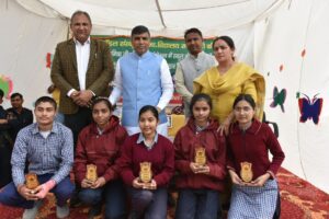 Education Minister Mahipal Dhanda ने राजकीय मॉडल संस्कृति स्कूल में किया कोचिंग क्लासेज, लैंग्वेज लैब व लाइब्रेरी का शुभारंभ