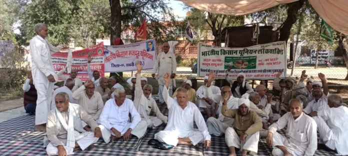 Farmers at the Samyukta Kisan Morcha protest lashed out at the central government.
