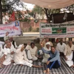 Farmers lashed out at the Central Government at the protest of the United Kisan Morcha.
