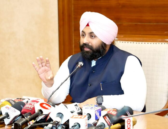 Punjab News Update : पवित्र शहर आनंदपुर साहिब के लिए वेबसाइट और मोबाइल ऐप शुरू : बैंस