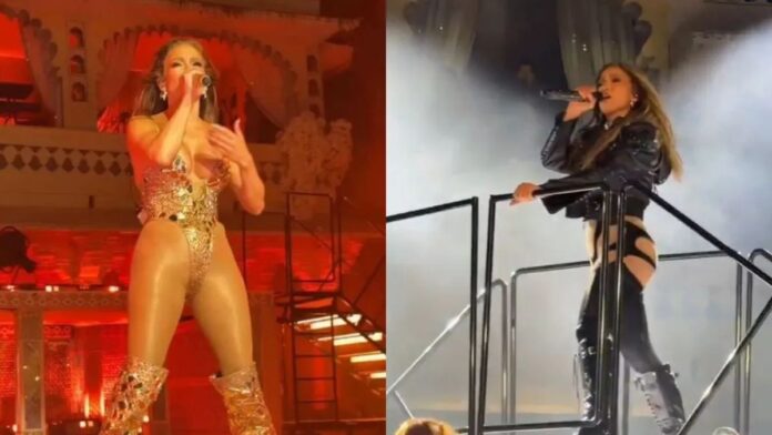 Jennifer Lopez's Udaipur Wedding Performance: शाही शादी में जलवा बिखेर गईं Jennifer Lopez, स्टेज पर लगाए ऐसे ठुमके कि जम गई महफिल Jennifer Lopez's Udaipur Wedding Performance: शाही शादी में जलवा बिखेर गईं Jennifer Lopez, स्टेज पर लगाए ऐसे ठुमके कि जम गई महफिल