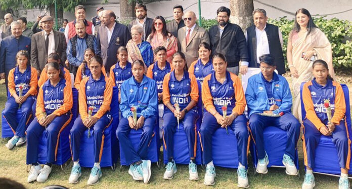 Blind Women Cricket Team Honored : हमारी बेटियों ने अपने आत्मविश्वास से इतिहास रचा : कार्तिकेय शर्मा