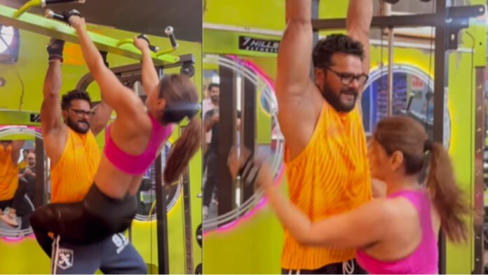 Khesari Lal Yadav: अश्लील जिम वीडियो पर टूटी खेसारी की चुप्पी! आकांक्षा पुरी पर डाली गलती, बोले– मुझसे हुई भूल