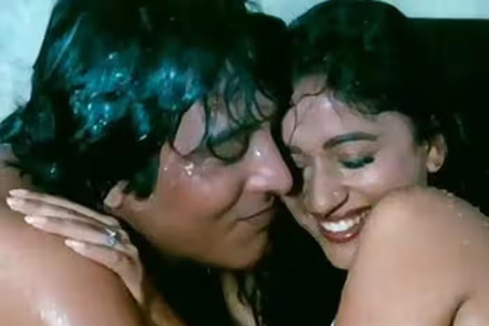 Madhuri Dixit Kissing Scene Controversy