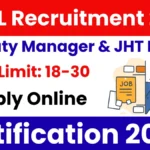 NPCIL has released its official notification for Deputy Manager and JHT positions.