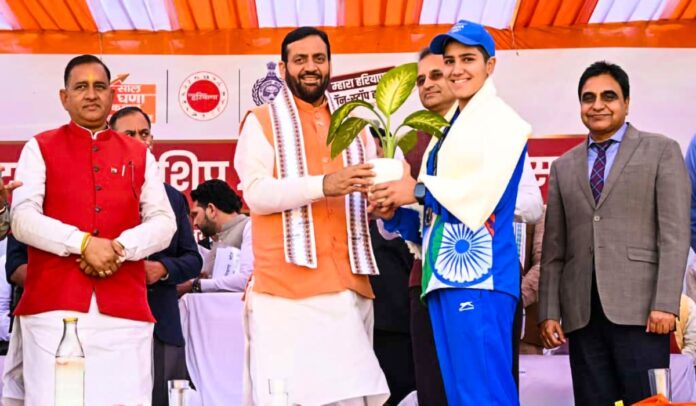 CM Nayab Saini ने किया हरियाणा स्टेट चैंपियनशिप 2025 का शुभारंभ, बोले - हरियाणा की युवा शक्ति हमारा गर्व, हमारी पहचान और हमारा भविष्य 