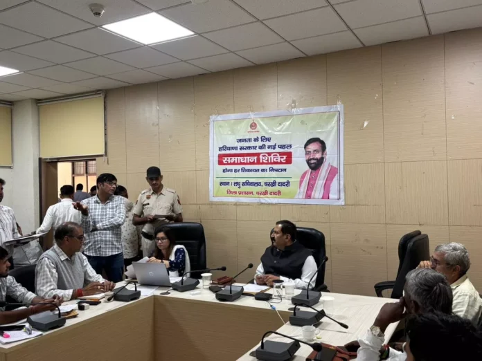 Officers should resolve the complaints of the resolution camp as much as possible Deputy Commissioner