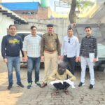 Operation Track Down अवैध हथियारों के साथ युवक गिरफ्तार, 2 देसी पिस्तौल व 8 जिंदा कारतूस बरामद