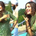 Sapna Choudharey Dance : सपना चौधरी ने हरे सूट में किया ताबड़तोड़ डांस, कातिलाना डांस मूव्स पर फैन्स हुए दीवाने