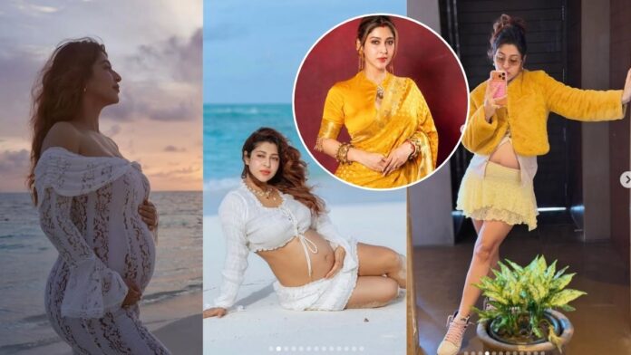 Sonarika Bhadoria Pregnancy Sonarika Bhadoria Pregnancy: टीवी की पार्वती का ग्लैम प्रेग्नेंसी लुक वायरल! शॉर्ट स्कर्ट में बेबी बंप फ्लॉन्ट करते ही मच गई सनसनी