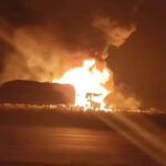 Rewari News: रेवाड़ी में हाईवे पर चलते ट्रक में लगी आग