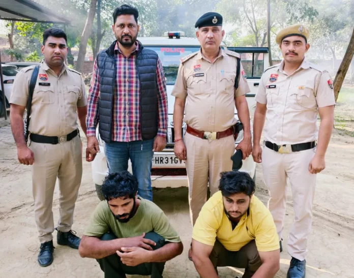 Jind News : आईटीआई अध्यापक की हत्या के दो आरोपित गिरफ्तार