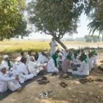 Jind News : अनाज मंडी में कवर शैड पर आढ़तियों द्वारा कब्जा किए जाने पर बिफरी भारतीय किसान यूनियन