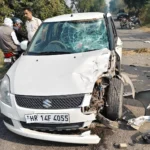 Car Accident : कार से भिडंत में बाइक सवार एक व्यक्ति की मौत, दूसरा गंभीर