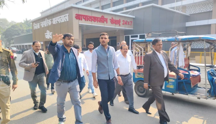 ADC inspected the renovation of the Civil Hospital. Jind News : नागरिक अस्पताल के जीर्णोद्धार का एडीसी ने किया निरीक्षण