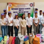 Faridabad News : बीपीटीपी स्लम क्षेत्र में मेगा वस्त्र दान अभियान चलाया