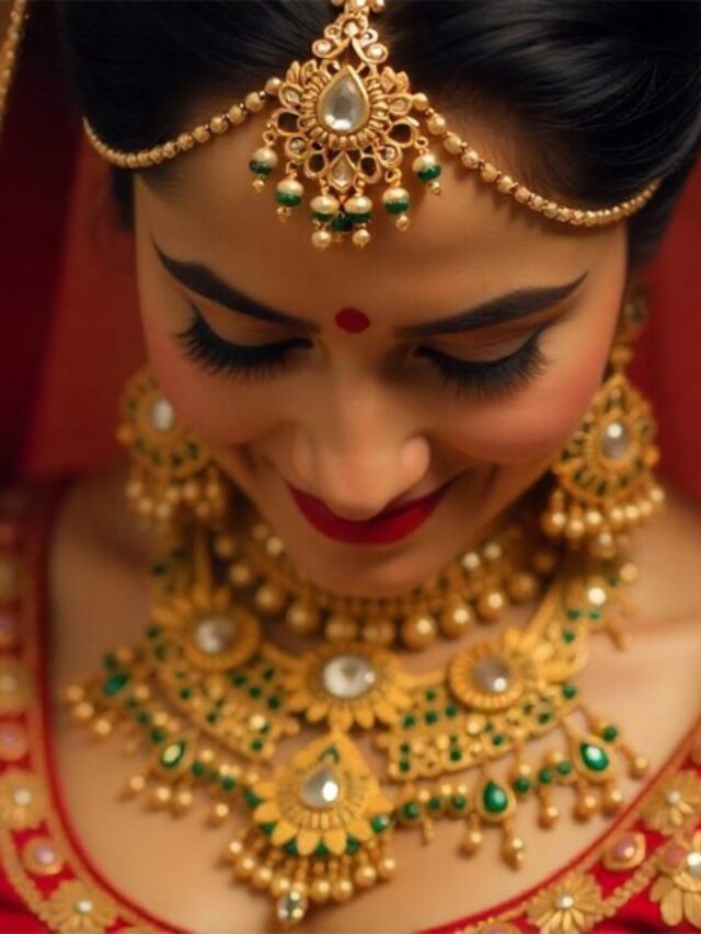 Gold Jewellery For New Bride: शगुन में दें ये गोल्ड ज्वेलरी, बहु लगेगी गॉर्जियस