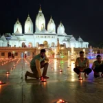 Faridabad News : सिद्धदाता आश्रम में देव दीपावली पर जगमगाए 5100 दीपक