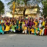 Faridabad News : देव दीपावली पर वृन्दावन में महिलाओं ने जलाएं घी के दीपक