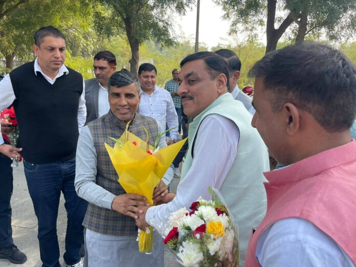 Education Minister Mahipal Dhanda बोले - हरियाणा के किसान अब समृद्ध और खुशहाल, पीएम सम्मान निधि योजना से किसानों को मिली बड़ी राहत