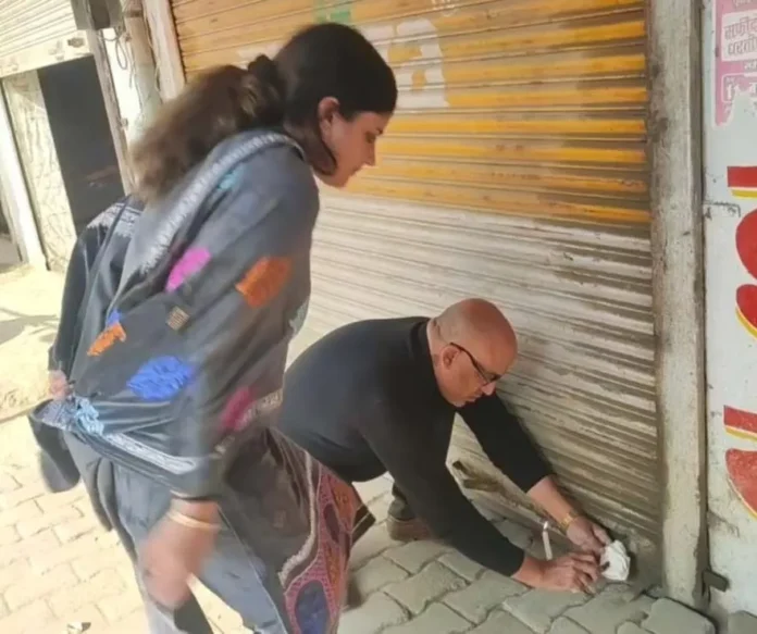 Medical store sealed in Safidon Jind News : सफीदों में मेडिकल स्टोर को किया सील