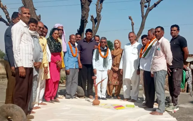 An election meeting of the Haryana Government PWD Workers Mechanical Union was held. Mahendragarh News : हरियाणा गवर्नमेंट पीडब्ल्यूडी वर्कर्स मैकेनिकल यूनियन की चुनावी बैठक आयोजित