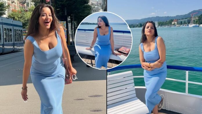 Monalisa Bold Photoshoot: मोनालिसा ने नीले रंग की वन-पीस ड्रेस में ग्लैमर का लगाया तड़का, कर्वी फिगर पर फैन्स हुए दीवाने Monalisa Bold Photoshoot: मोनालिसा ने नीले रंग की वन-पीस ड्रेस में ग्लैमर का लगाया तड़का, कर्वी फिगर पर फैन्स हुए दीवाने