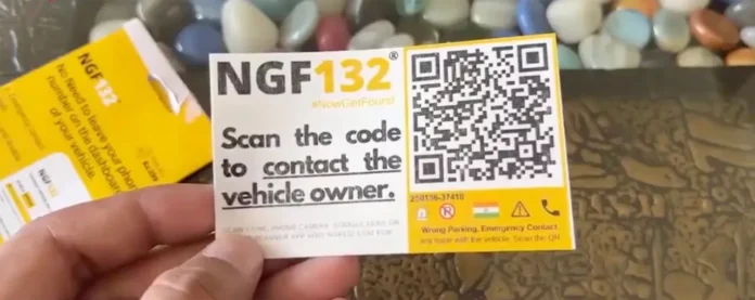 A smart QR code sticker that is placed on a car: how it works and its benefits. Car Contact Tag : एक स्मार्ट QR कोड स्टिकर जो कार पर लगाया जाता है जाने कैसे करता है काम और फायदे