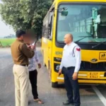 1326 drivers were challaned for violating traffic rules.